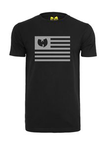 Mister Tee, Herren T-Shirt 'Wu-Wear', Grau / Schwarz