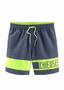Chiemsee, Herren Badeshorts, Grau / Neongrün
