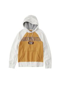 Abercrombie & Fitch Abercrombie & Fitch, Herren Sweatshirt 'DECONSTRUCT', Hellbraun / Naturweiß
