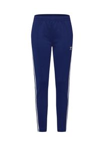 adidas originals, Damen Stoffhose, Blau / Weiß