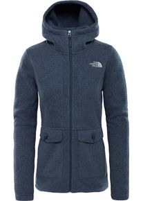 The North Face, Damen Fleecejacke 'Crescent', Blau / Wei&szlig;