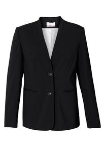 sheego Class, Damen Blazer, Schwarz