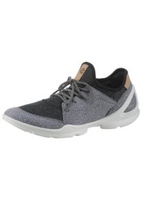 Ecco, Herren Sneaker, Grau / Anthrazit / Apricot / Weiß