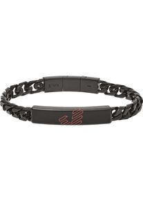 Emporio Armani, Herren Armband, Schwarz