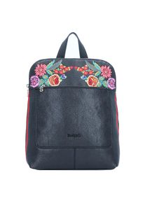 Desigual, Damen Rucksack 'Mex Nanaimo City 36 cm', Türkis / Senf / Helllila / Pink / Hellrot / Schwarz
