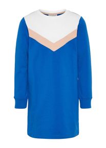 name it, Mädchen Kleid, Royalblau / Pfirsich / Weiß