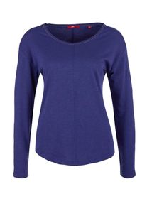 s.Oliver RED LABEL, Damen Langarmshirt, Blau