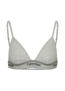 Calvin Klein Underwear, Damen BH 'UNLINED TRIANGLE', Graumeliert / Schwarz