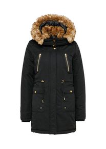 Urban Classics, Damen Parka, Hellbraun / Schwarz
