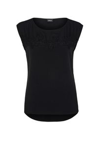 s.Oliver BLACK LABEL, Damen Top, Schwarz