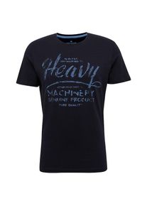 Tom Tailor, Herren T-Shirt, Nachtblau