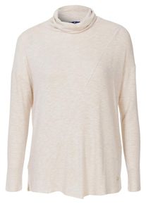 Tom Tailor, Damen Rollkragenshirt, Wei&szlig;