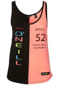 O`Neill O'NEILL, Damen T-Shirt 'Re-Issue AOP', Mischfarben / Lachs / Schwarz