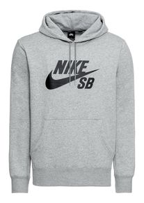 NIKE SB, Herren Hoodie, Graumeliert / Schwarz