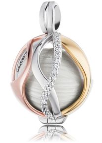 Engelsrufer, Damen Anh&auml;nger, Gold / Rosegold / Silber