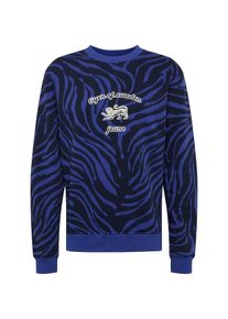Tiger Of Sweden, Herren Sweatshirt 'Tana T', Violettblau / Schwarz / Wei&szlig;