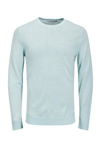 Jack & Jones JACK & JONES, Herren Merinowoll-Pullover, Hellblau