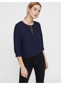 Véro Moda VERO MODA, Damen Bluse, Nachtblau