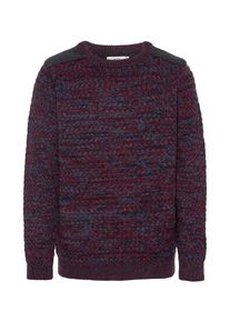 name it, Pullover, Blau / Dunkelrot / Schwarz