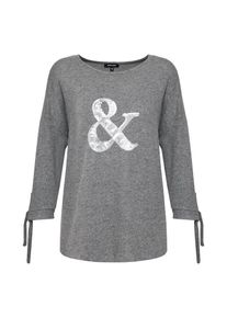 More & More MORE & MORE, Damen Pullover, Graumeliert