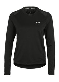 Nike, Damen Lang&auml;rmeliges Laufshirt 'DRY', Schwarz