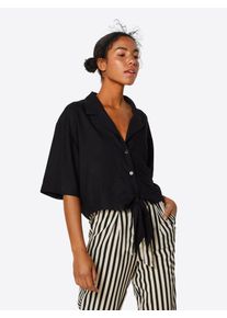 Bik Bok, Damen Blusenshirt, Schwarz