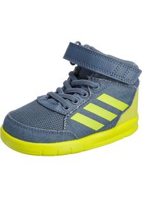 adidas Performance, Baby Sneakers High AltaSport Mid EL I f&uuml;r Jungen, Blau / Zitrone