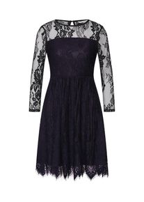 Tom Tailor Denim, Damen Kleid 'lace dress', Schwarz