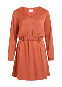 Vila, Damen Kleid, Orangerot
