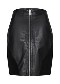 Object, Damen Lederock, Schwarz