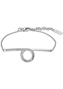 JETTE, Damen Armband 'Oh Yeah', Silber