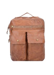 Campomaggi, Damen Rucksack, Cognac