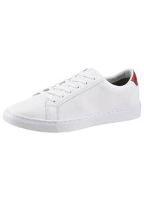 Tommy Hilfiger, Damen Sneaker 'Essential', Rot / Wei&szlig;