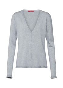 s.Oliver RED LABEL, Damen Strickjacke, Graumeliert