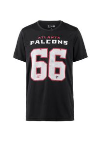 New Era, Herren 'Atlanta Falcons' T-Shirt, Schwarz