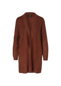 Only, Damen Strickjacke, Rostrot