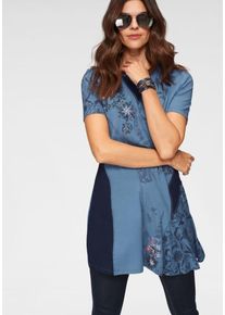 Joe Browns, Damen Tunika, Rauchblau / Nachtblau / Rosa