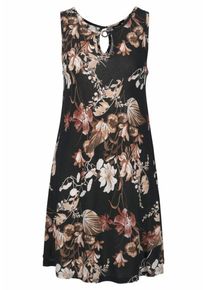 Lascana, Damen Kleid, Mischfarben / Schwarz