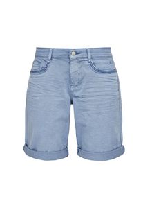 s.Oliver RED LABEL, Damen Bermuda, Rauchblau