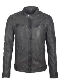 Gipsy, Herren Lederjacke 'Camren', Grau
