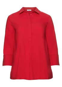 sheego Basic, Damen Tunika, Rot