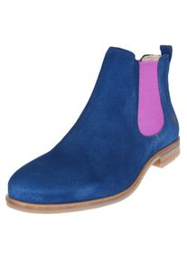Apple of Eden, Damen Chelsea Boots 'Manon', Blau / Cyclam