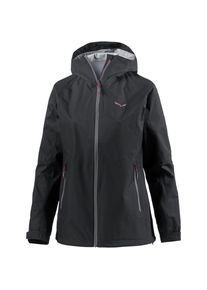 Salewa, Damen Regenjacke 'Puez Aqua 3', Schwarz