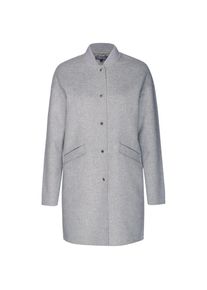 Tommy Hilfiger, Damen Mantel 'CARMEN DF WOOL BOMBER COAT', Hellgrau