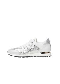 NOCLAIM, Damen Sneaker 'Glory 109', Silber / Wei&szlig;