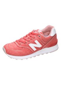New Balance, Damen Sneaker 'WL574-CHE-B', Rot / Rotmeliert
