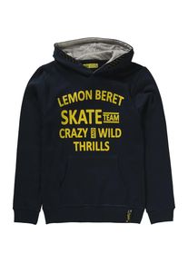 LEMON BERET, Kapuzenpullover, Kobaltblau / Gelb