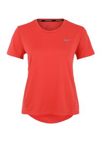 Nike, Damen Shirts ' NK MILER TOP SS', Feuerrot