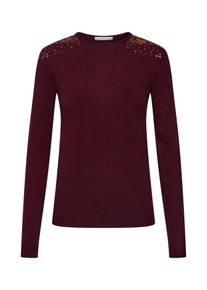 mint&berry Mint&berry, Damen Pullover 'I_076', Burgunder