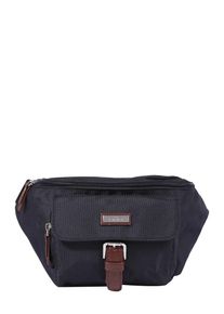 Tom Tailor, Damen Gürteltasche 'RINA', Blau / Braun